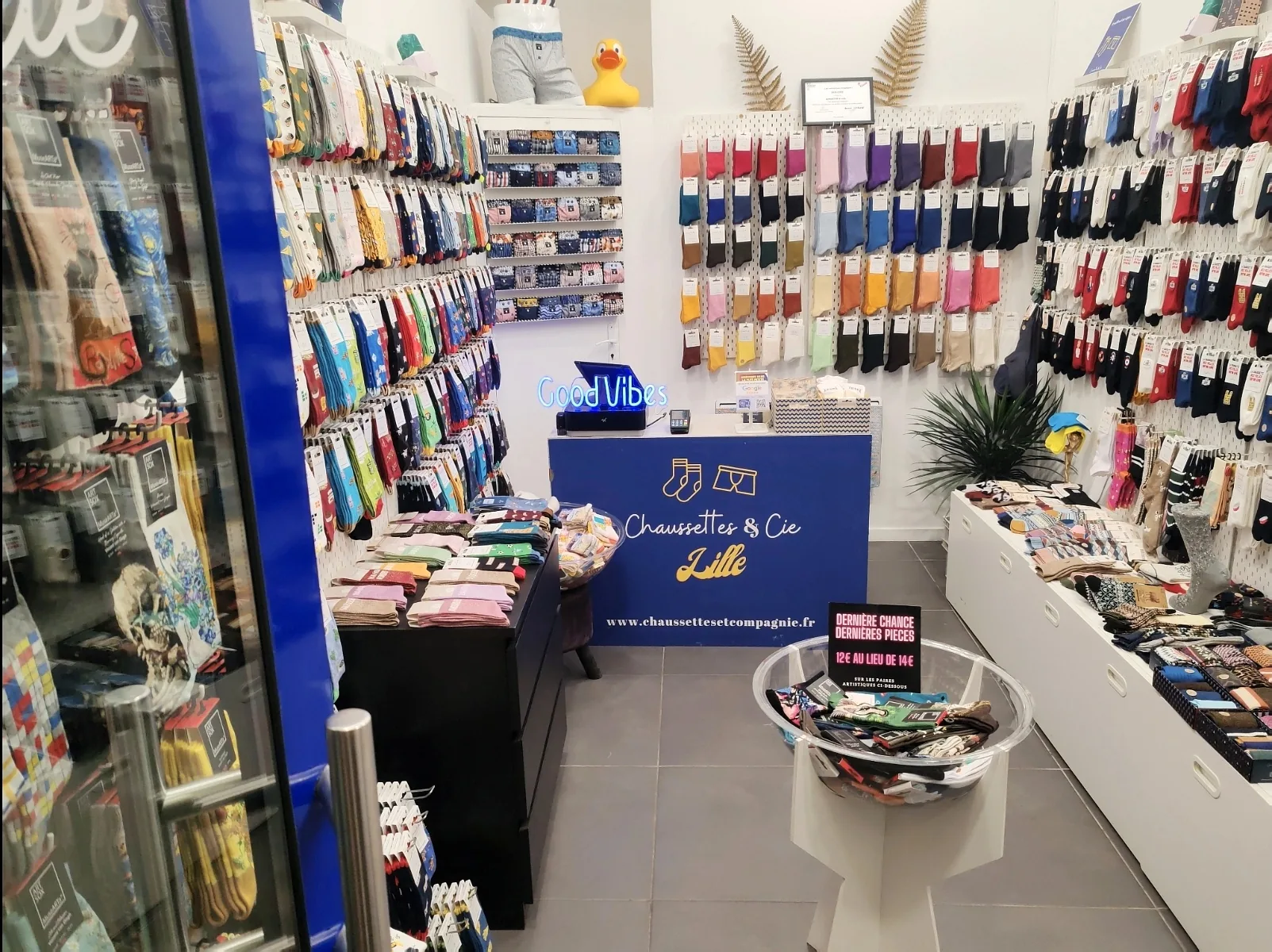 Boutique Lille intérieur